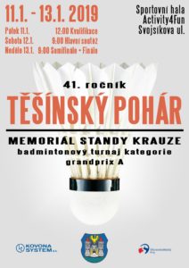Těšínský pohár 2019 - plakát
